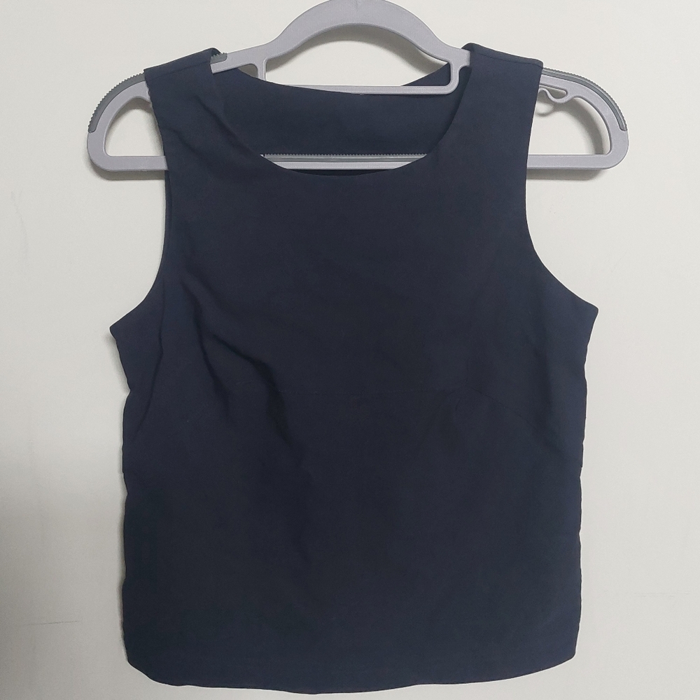 Clea Navy Blue Xs Sleeveless Top